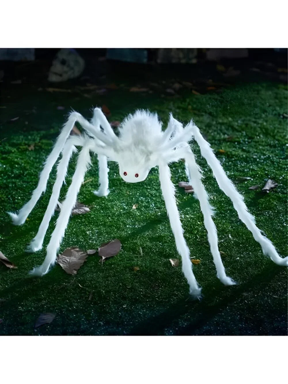Halloween Outdoor Decorations Giant Spider, Scary Large Spider Props for